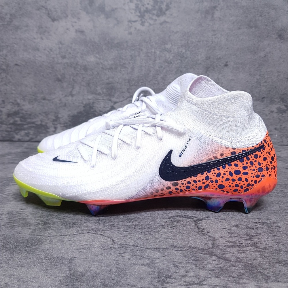 NIKE Phantom Luna 2 Elite FG Soccer Cleats Mens 12.5 Olympic Safari Electric